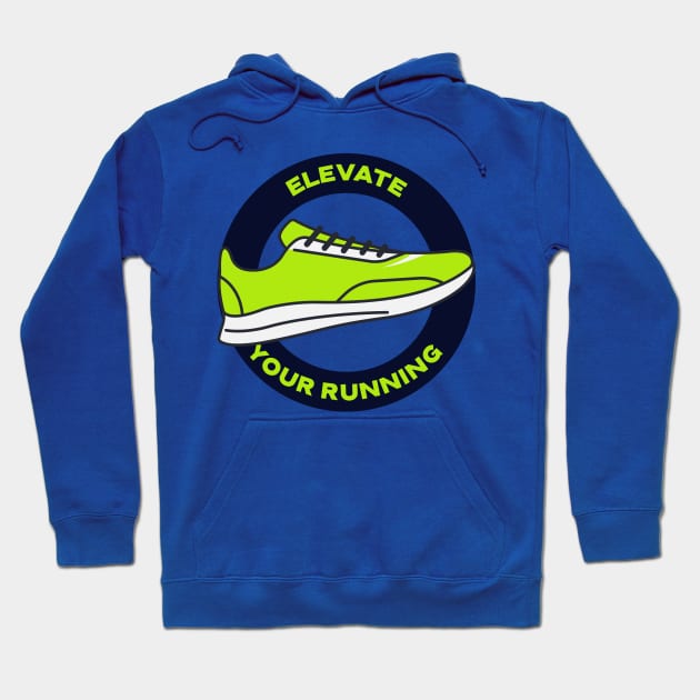 Elevate Your Running Hoodie by TheFireInsideTeeShop